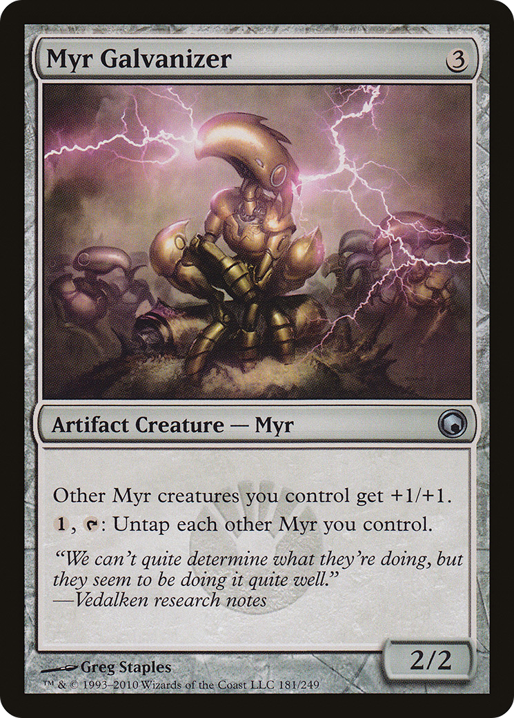 Myr Galvanizer (SOM-181)  Foil