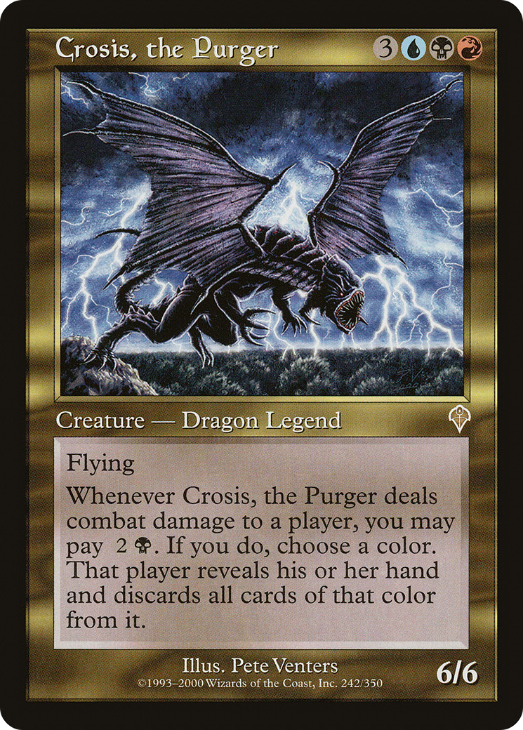 Crosis, the Purger (INV-242)  Foil