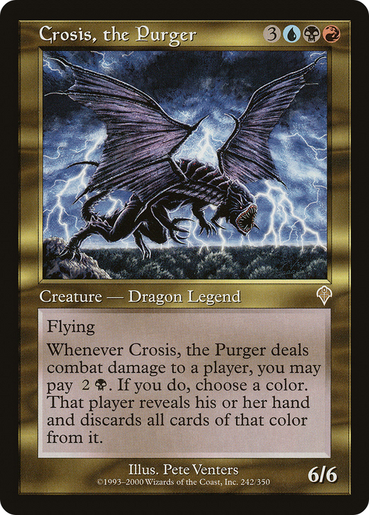Crosis, the Purger (INV-242)  Foil