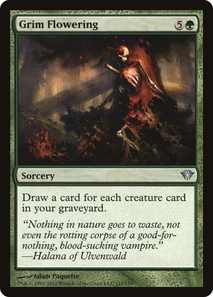 Grim Flowering (DKA-117)  Foil