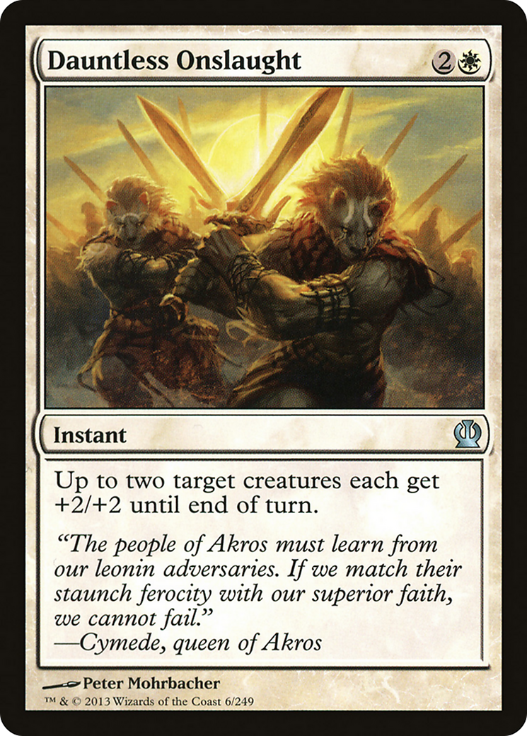 Dauntless Onslaught (THS-006)  Foil
