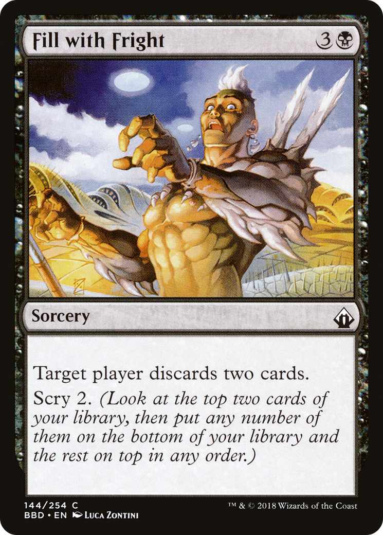 Fill with Fright (BBD-144)  Foil