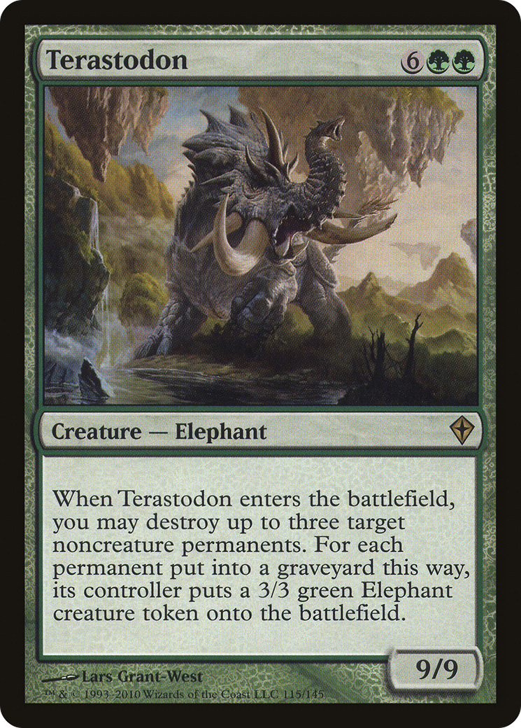 Terastodon (WWK-115)  Foil