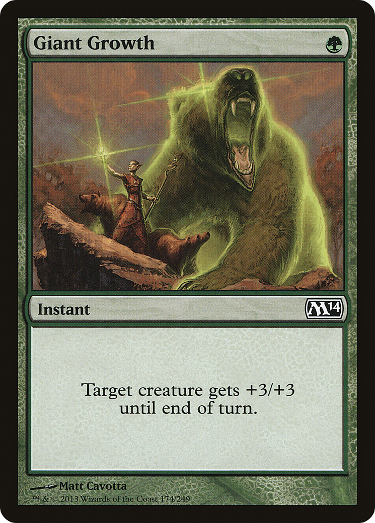 Giant Growth (M14-174)  Foil