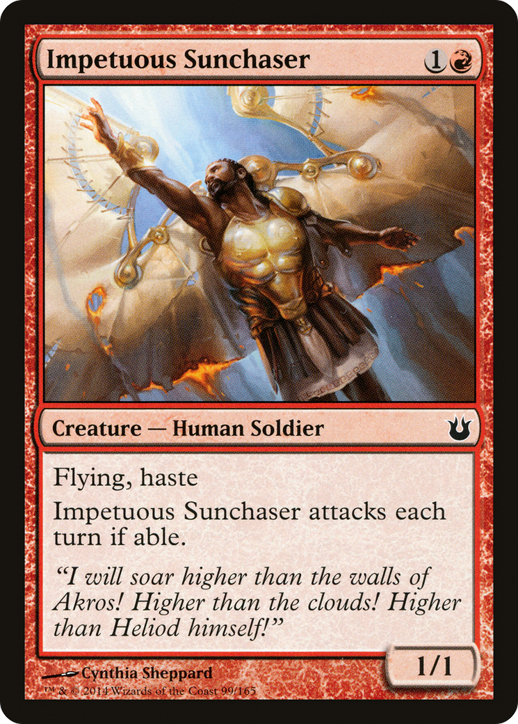 Impetuous Sunchaser (BNG-099)  Foil