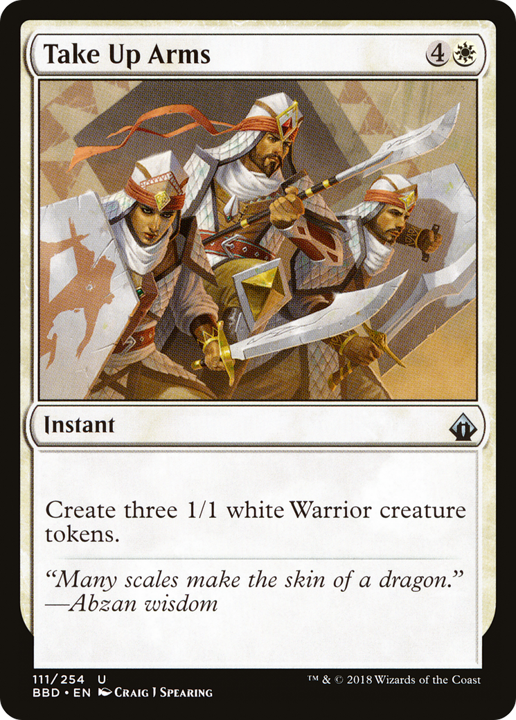 Take Up Arms (BBD-111)  Foil