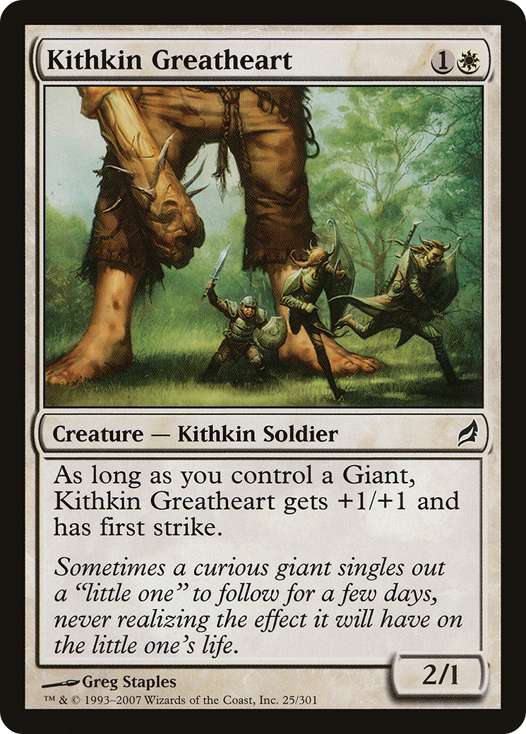 Kithkin Greatheart (LRW-025)  Foil