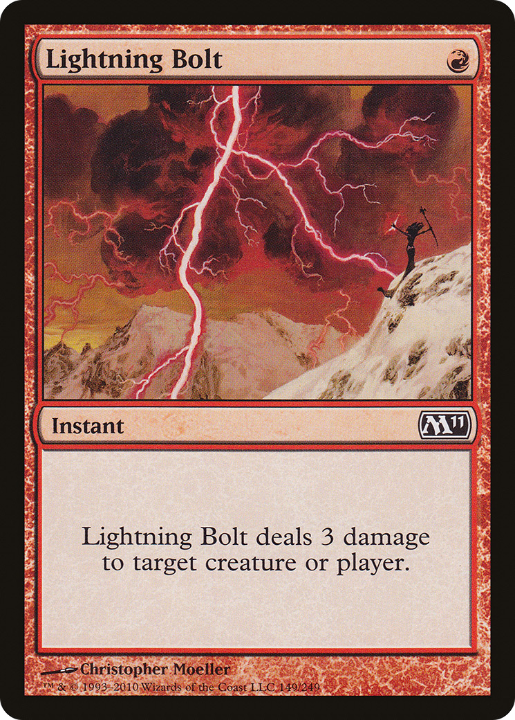 Lightning Bolt (M11-149)  Foil