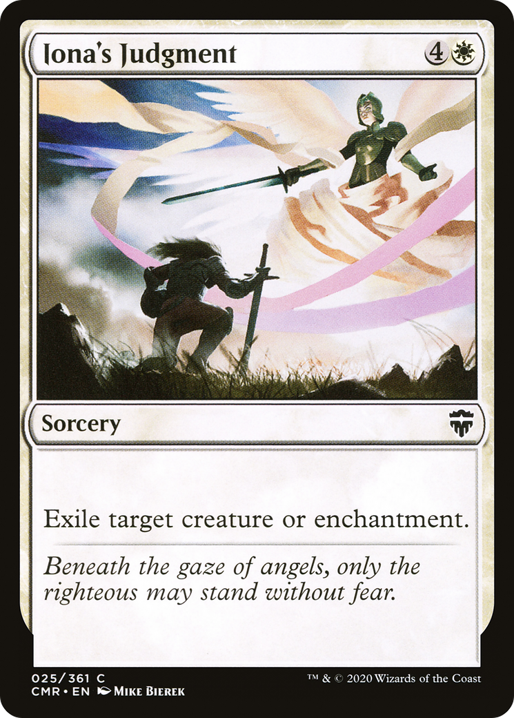 Iona's Judgment (CMR-025)  Foil
