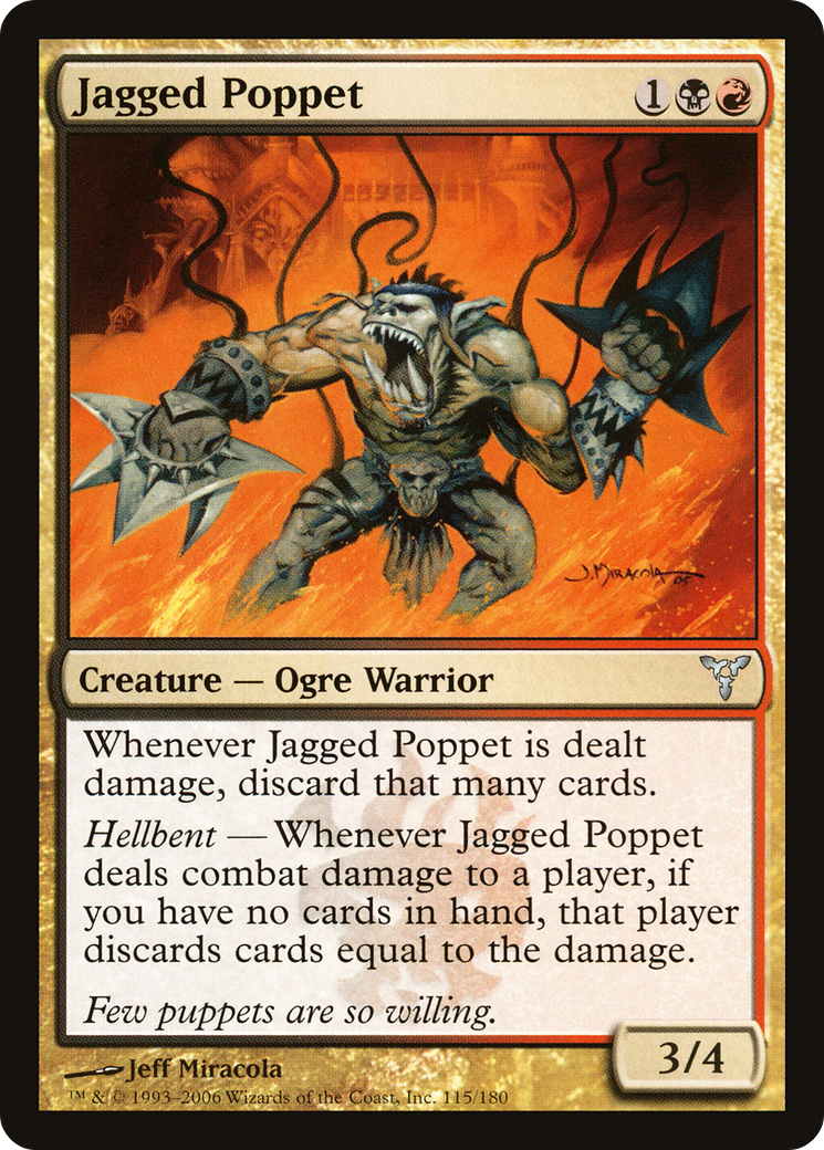 Jagged Poppet (DIS-115)  Foil