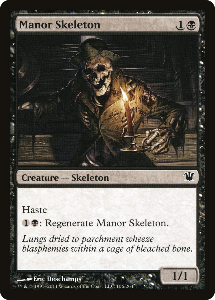 Manor Skeleton (ISD-106)  Foil