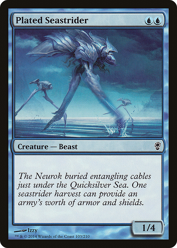 Plated Seastrider (CNS-103)  Foil