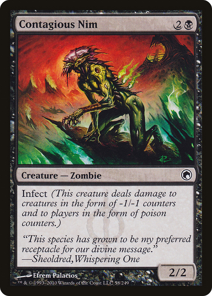 Contagious Nim (SOM-058)  Foil
