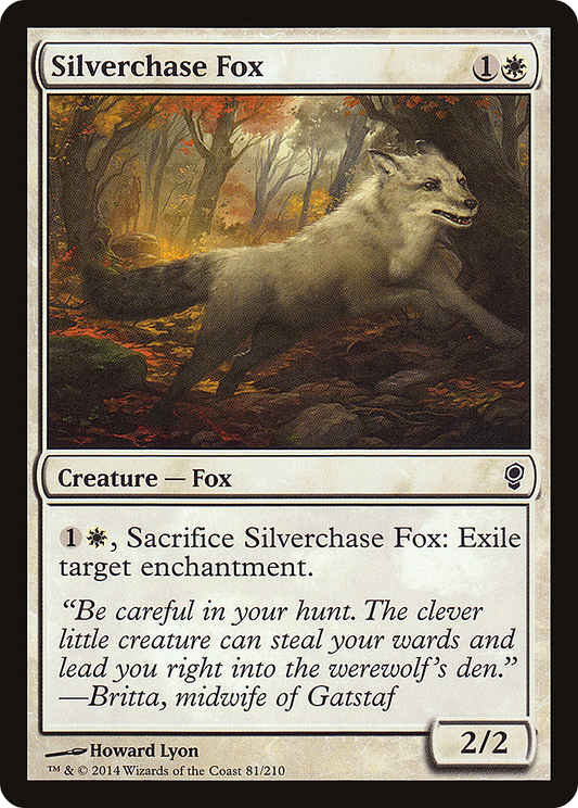 Silverchase Fox (CNS-081)  Foil