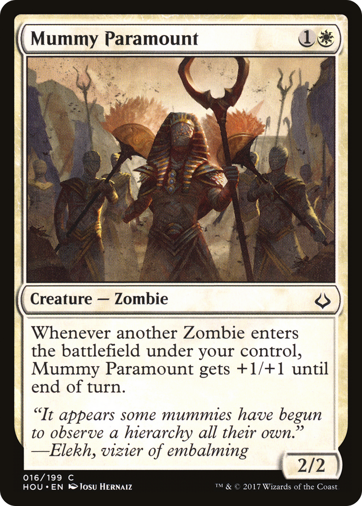 Mummy Paramount (HOU-016)  Foil