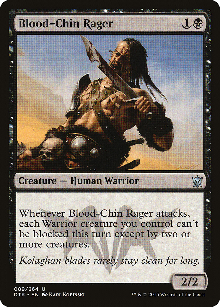 Blood-Chin Rager (DTK-089)  Foil