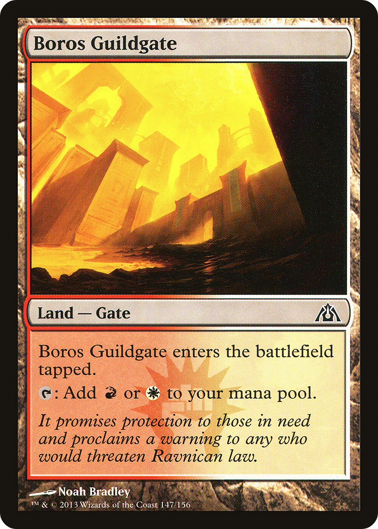 Boros Guildgate (DGM-147)  Foil