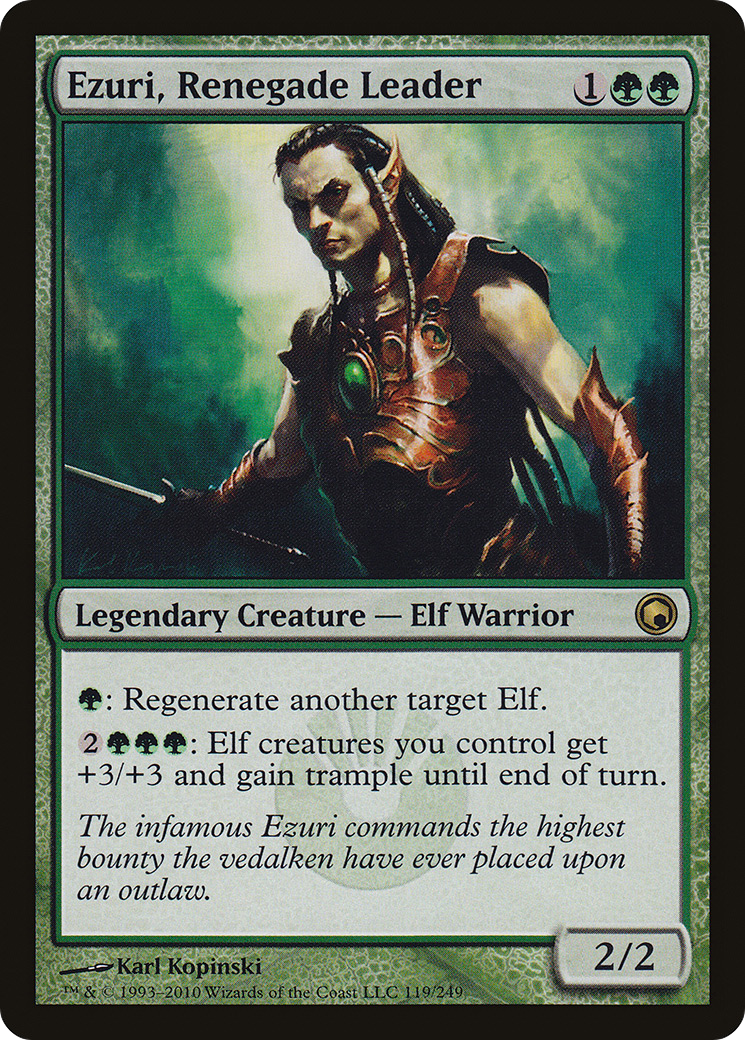Ezuri, Renegade Leader (SOM-119)  Foil