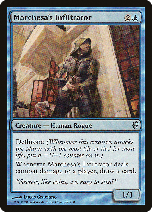 Marchesa's Infiltrator (CNS-022)  Foil