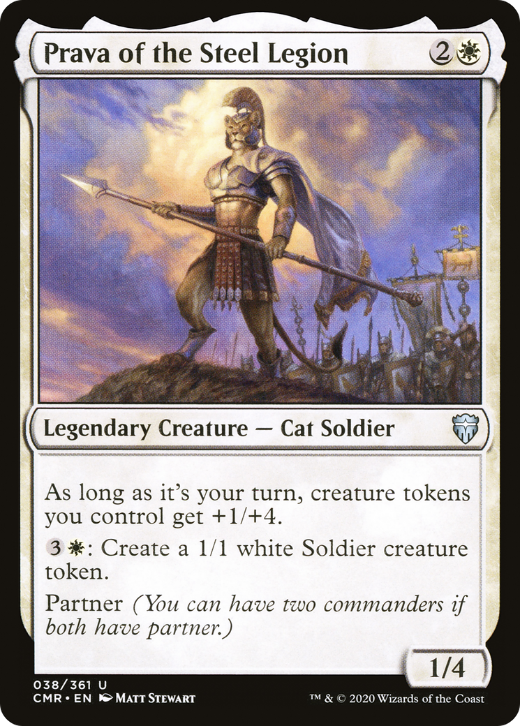 Prava of the Steel Legion (CMR-038)  Foil