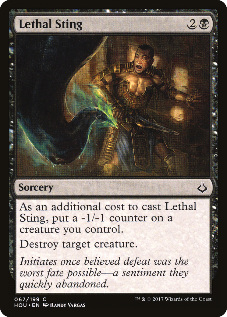 Lethal Sting (HOU-067)  Foil