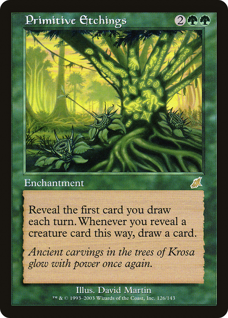 Primitive Etchings (SCG-126)  Foil