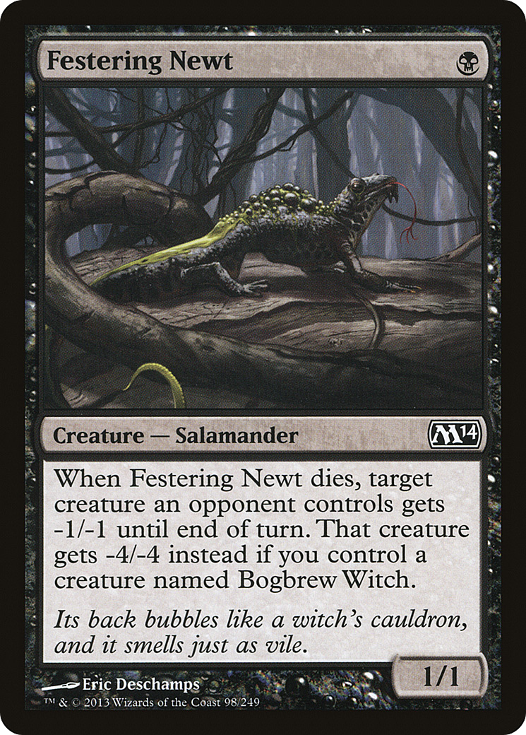 Festering Newt (M14-098)  Foil