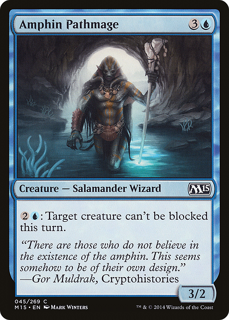 Amphin Pathmage (M15-045)  Foil