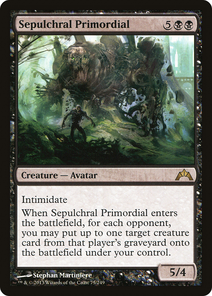 Sepulchral Primordial (GTC-075)  Foil