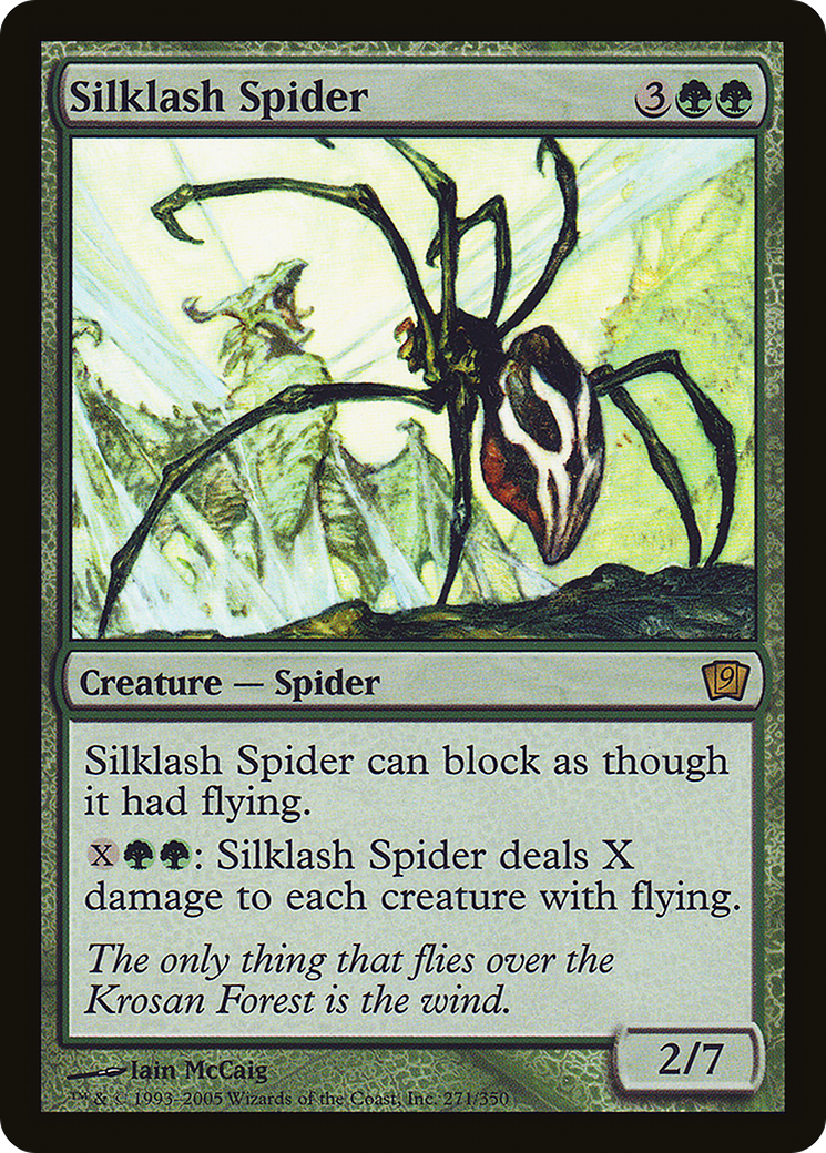 Silklash Spider  Foil
