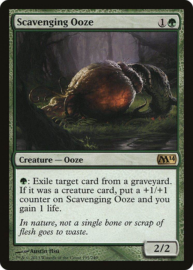 Scavenging Ooze (M14-195)  Foil