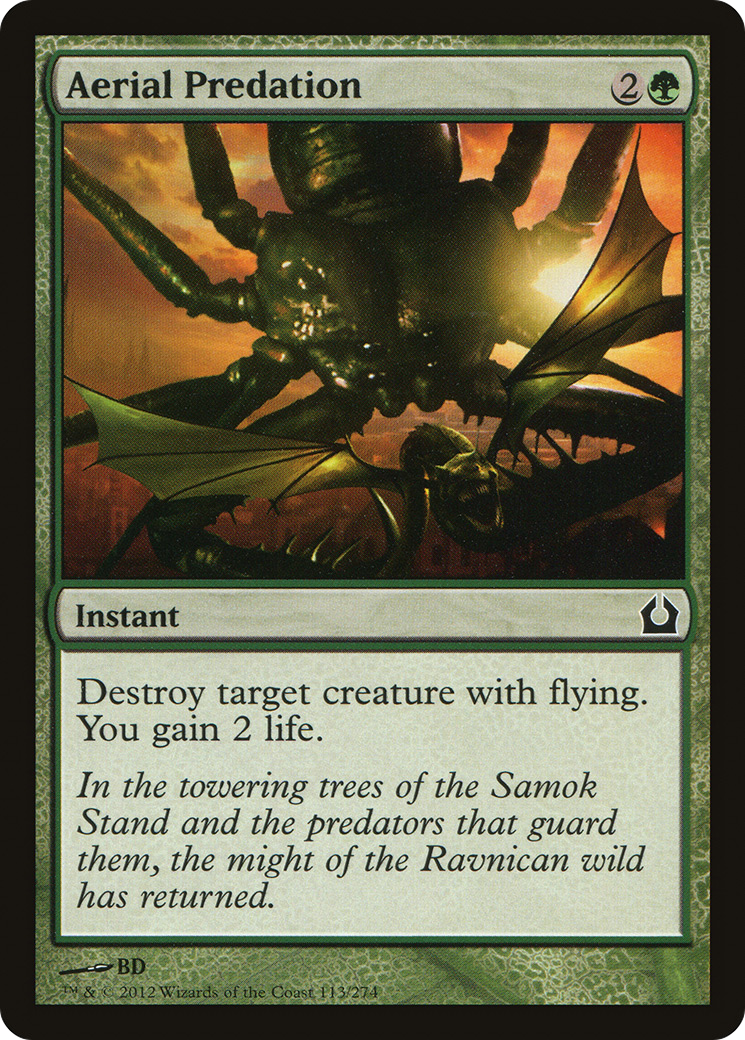 Aerial Predation (RTR-113)