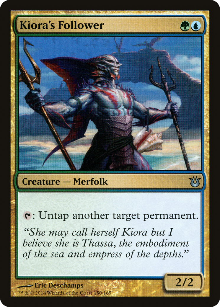 Kiora's Follower (BNG-150)  Foil