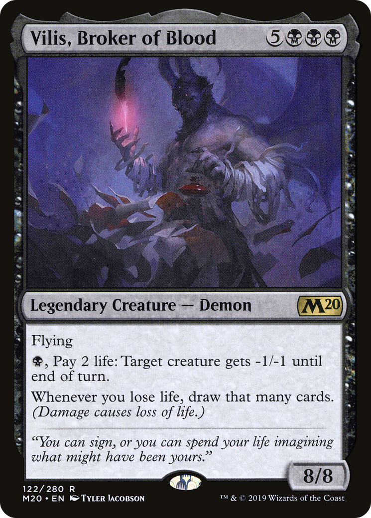 Vilis, Broker of Blood (M20-122)