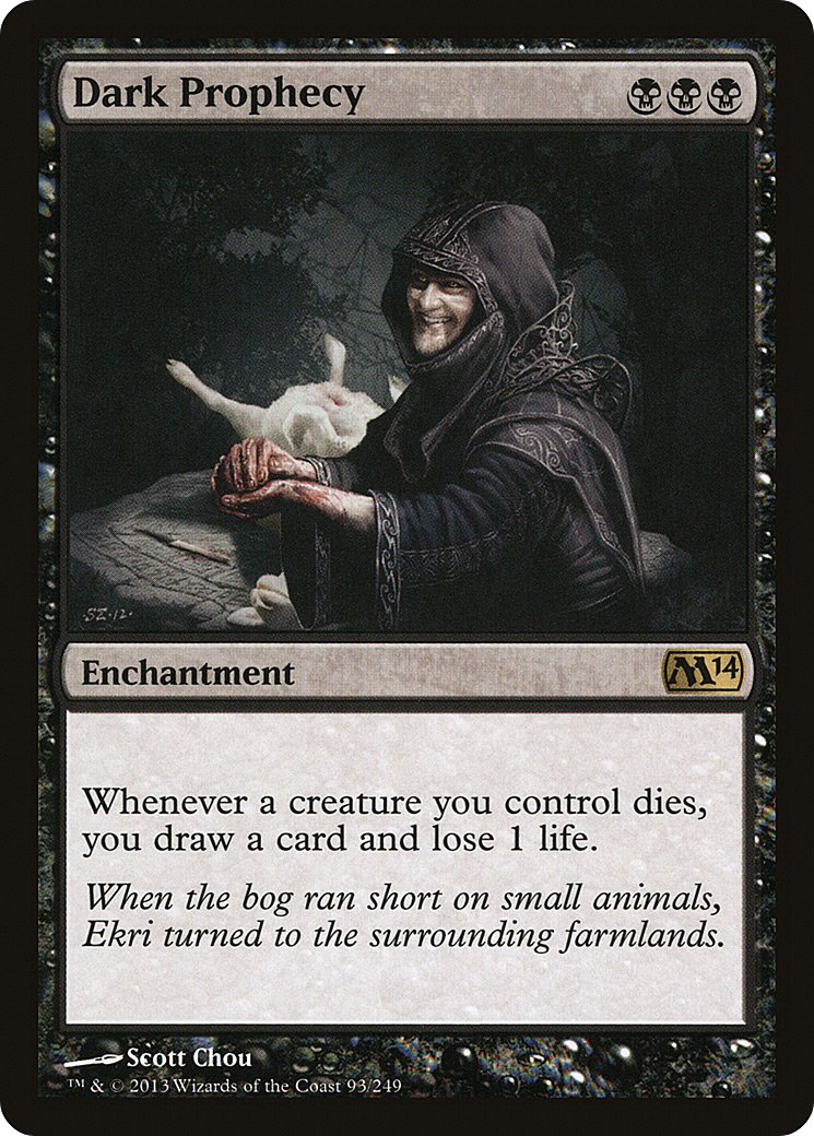 Dark Prophecy (M14-093)  Foil