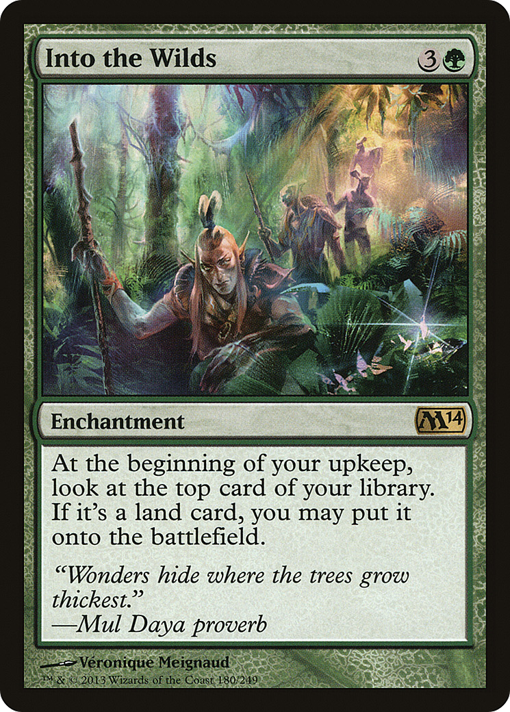 Into the Wilds (M14-180)  Foil
