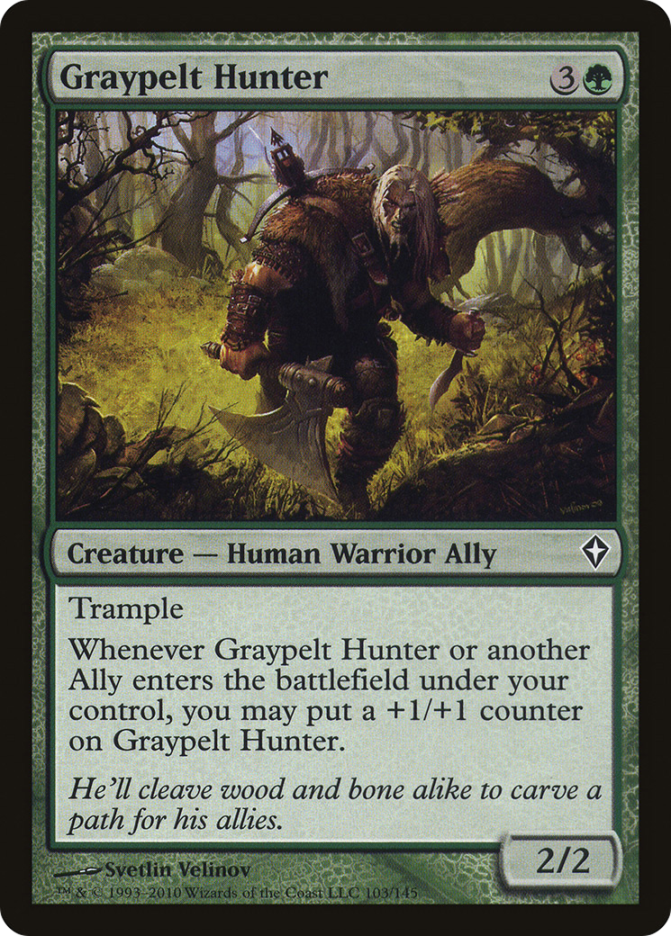 Graypelt Hunter (WWK-103)  Foil
