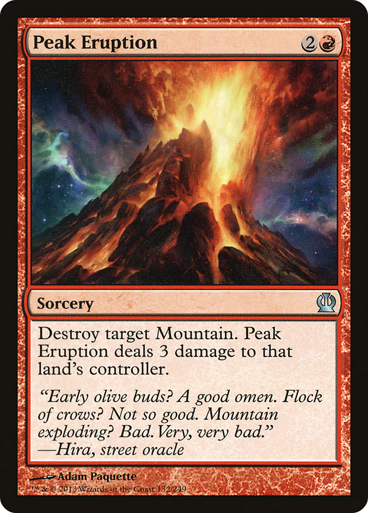 Peak Eruption (THS-132)  Foil