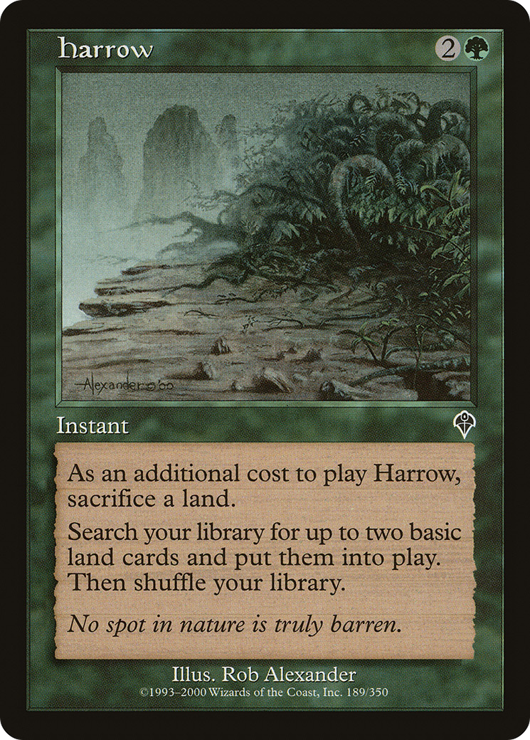 Harrow (INV-189)  Foil