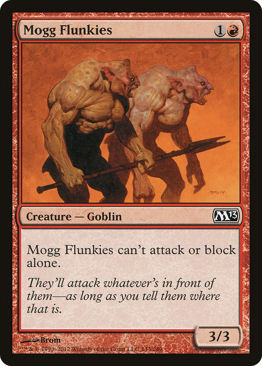 Mogg Flunkies (M13-143)  Foil