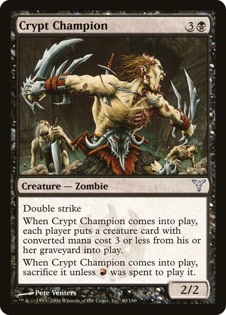 Crypt Champion (DIS-040)