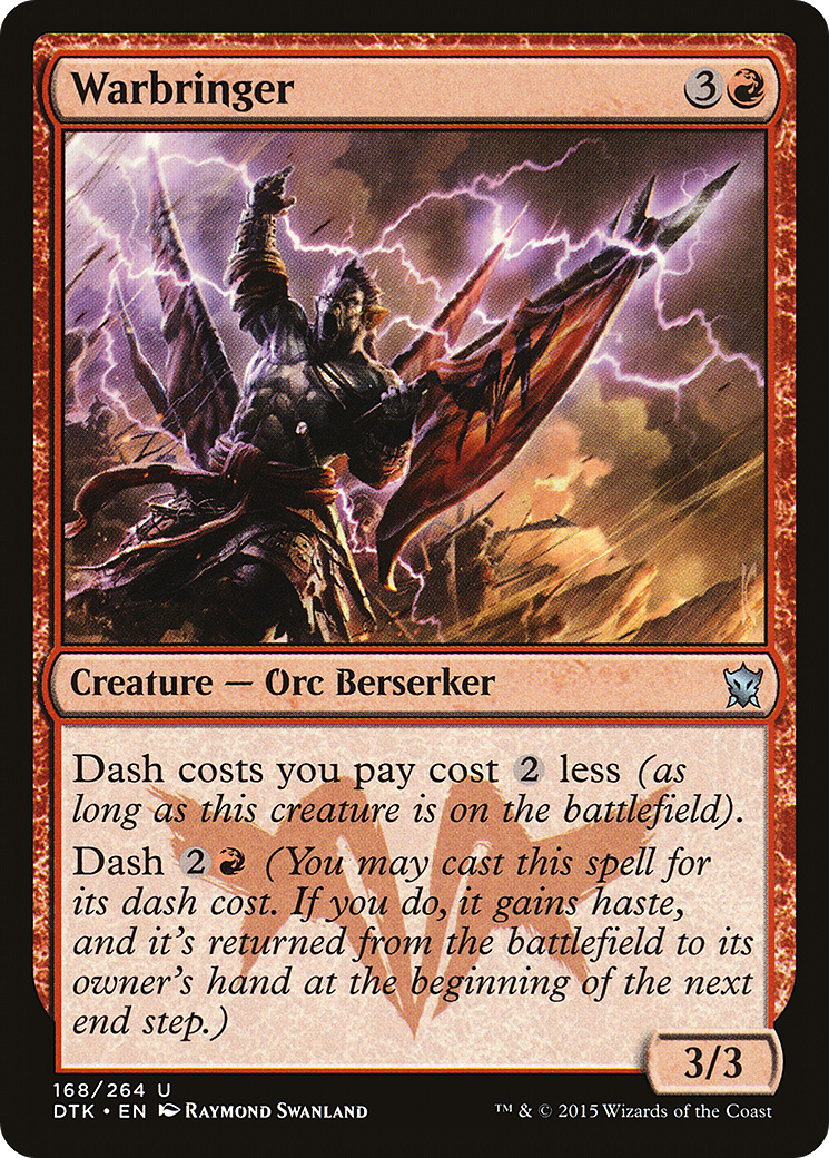 Warbringer (DTK-168)  Foil