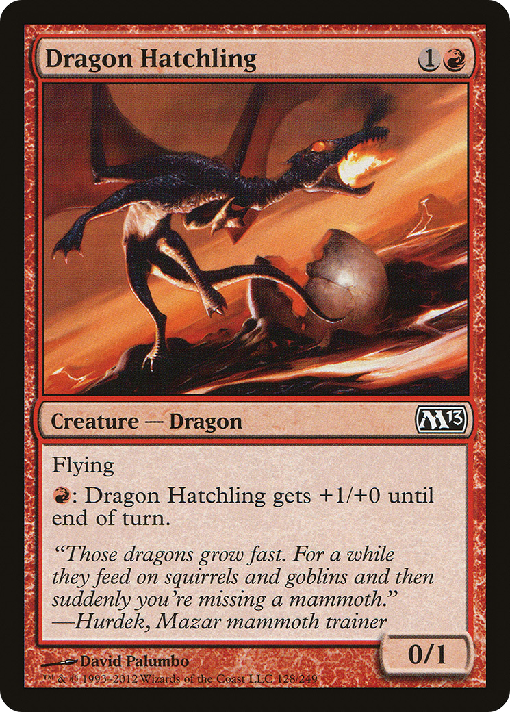 Dragon Hatchling (M13-128)  Foil