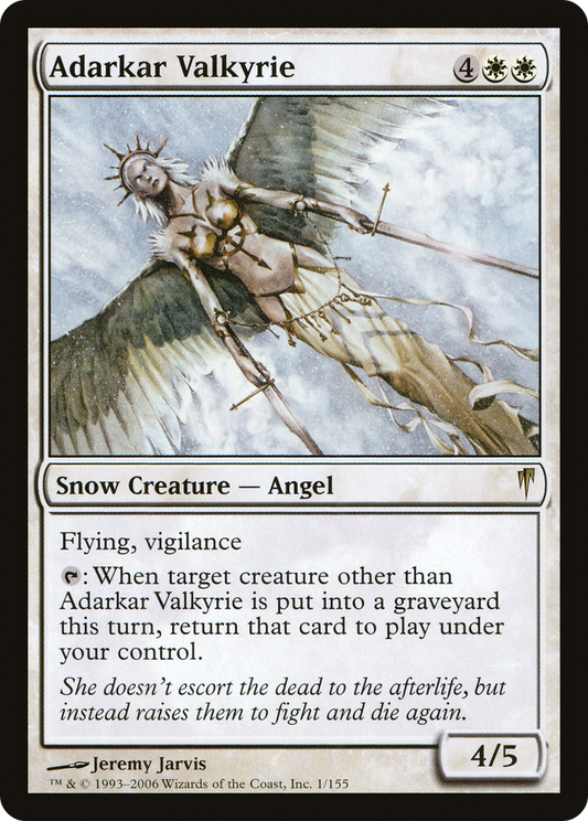 Adarkar Valkyrie (CSP-001)  Foil