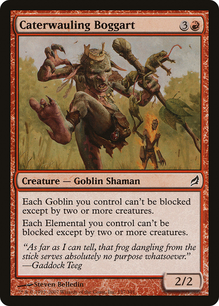 Caterwauling Boggart (LRW-157)  Foil