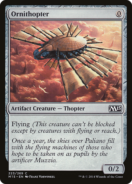 Ornithopter (M15-223)  Foil