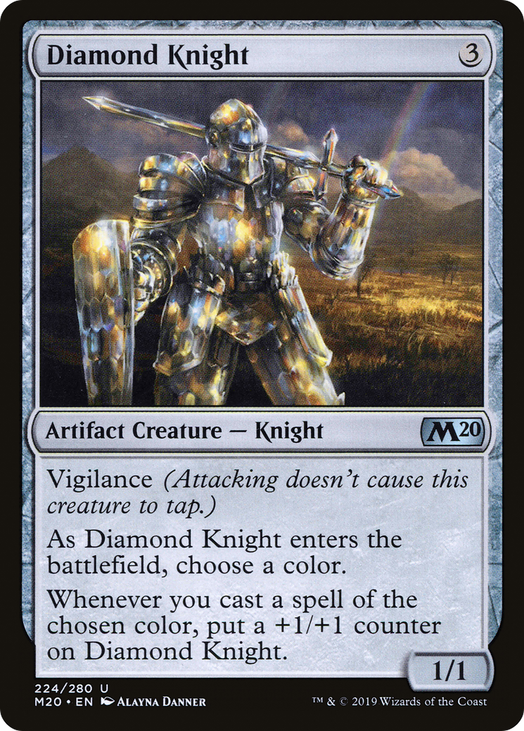Diamond Knight (M20-224)  Foil