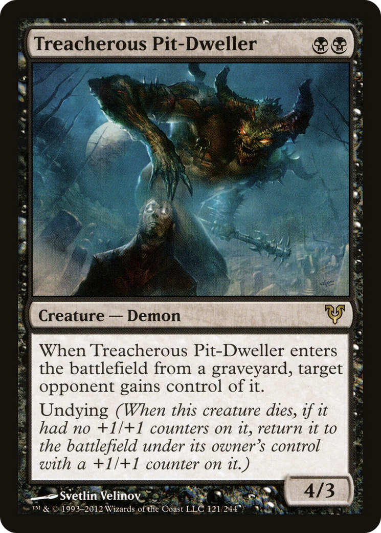 Treacherous Pit-Dweller (AVR-121)  Foil