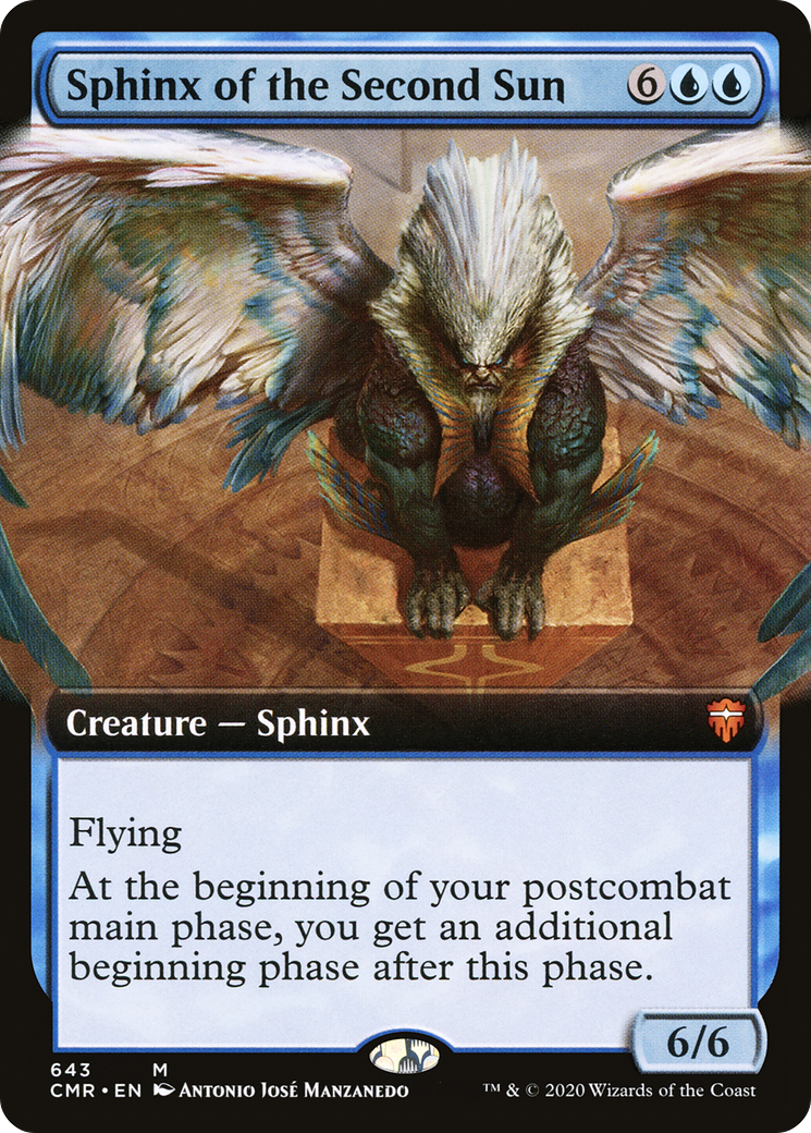 Sphinx of the Second Sun (Extended Art) (CMR-643)  Foil