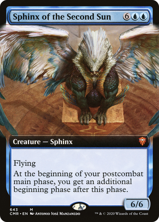 Sphinx of the Second Sun (Extended Art) (CMR-643)  Foil